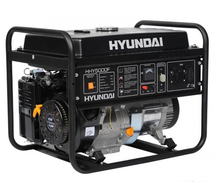 Генератор бензиновый Hyundai HHY 5000F